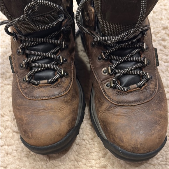 Timberland Brown Leather Hiking Boots - Picture 8 of 9